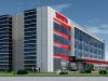 Многофункциональный офисно-производственный комплекс “Toyota-Motor” на пересечении МКАД и Алтуфьевского шоссе