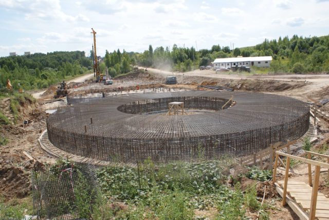 Строительство цементного завода в Тульской области