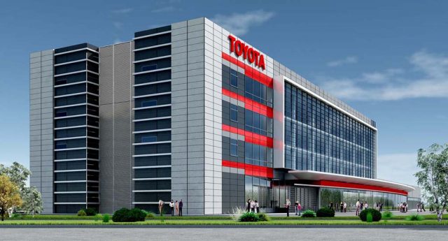 Многофункциональный офисно-производственный комплекс “Toyota-Motor” на пересечении МКАД и Алтуфьевского шоссе